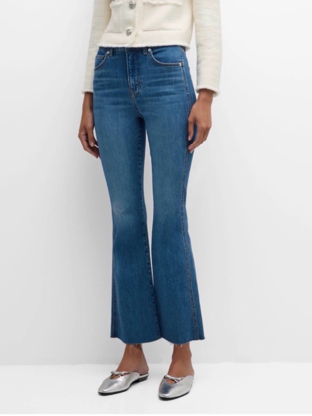 Like New Veronica Beard Carolina Dark Blue Stretch Jeans